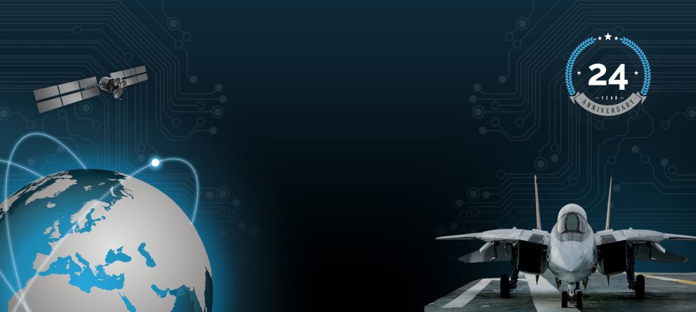 slide4 space satellite circling the earth